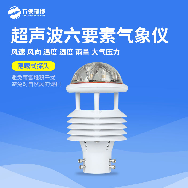 六要素超聲波微氣象儀，小小身軀下有大大的作用